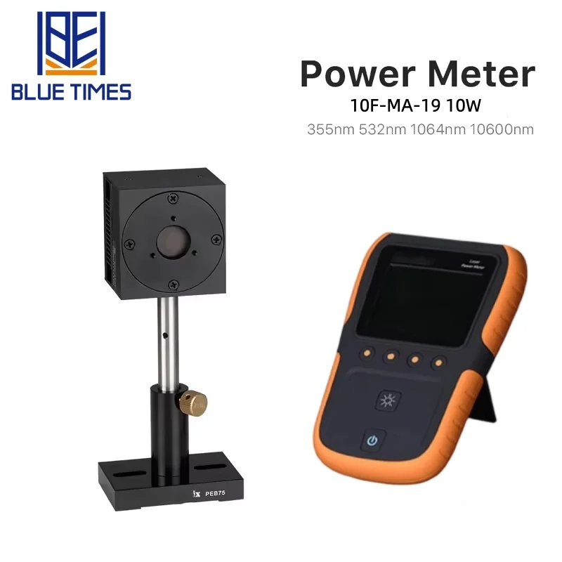  Desktop Power Meter 10W High Accuracy Touch Screen Power Meter 10F-MA-19 Dynamometer for Laser Engraving & Cutting Machine