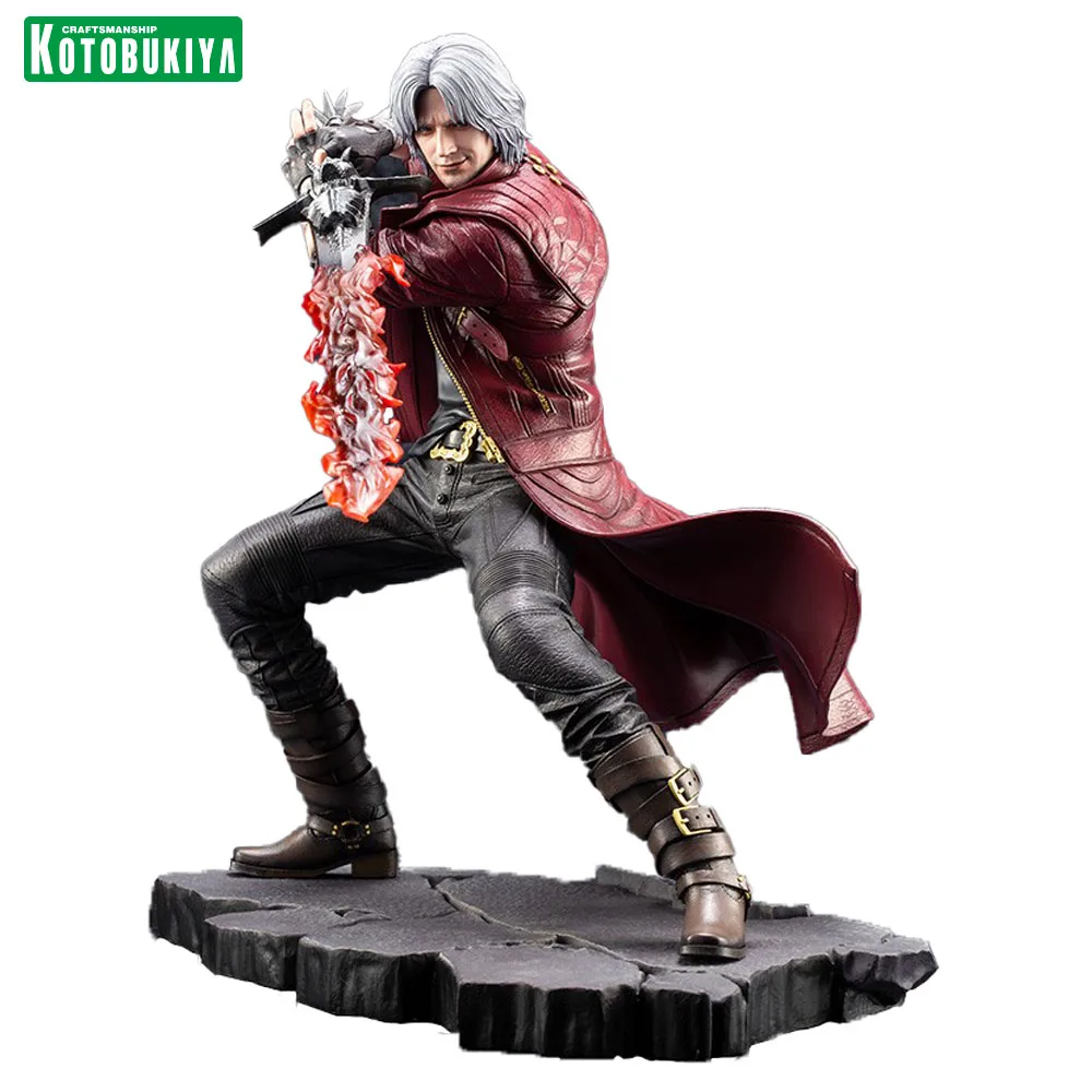 Original Kotobukiya  ARTFX J - 1/8  Devil May Cry 5 - Dante Anime Figure Action Figure Model Decoration Collection Series