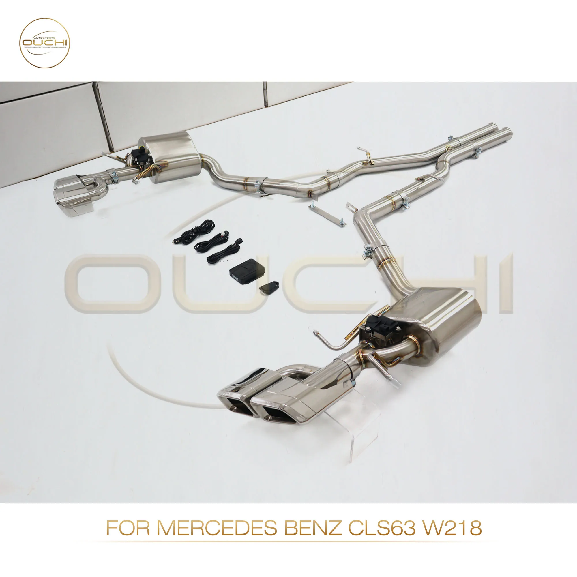 Ouchi Valve Switch Stainless Steel Catback Exhaust Valve High-pitched Voice for Mercedes Benz CLS63 W218