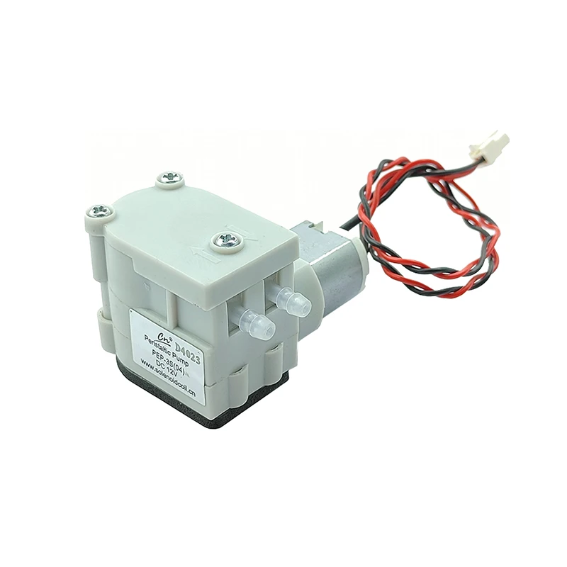 

CN PEP-3S DC 12V Small Mini Peristaltic Pump Dosing Pump Micro Self-priming Suction Liquid Pump Flow Control DIY Sweeper Robot