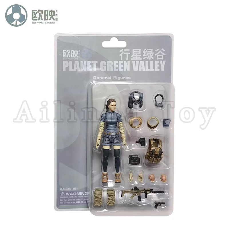 Ou Ying Studio 1/18 Planet Green Valley PGV 3,75 Zoll Actionfigur Girls War EFSA Weibliche Figuren Anime-Modell – Detail 1
