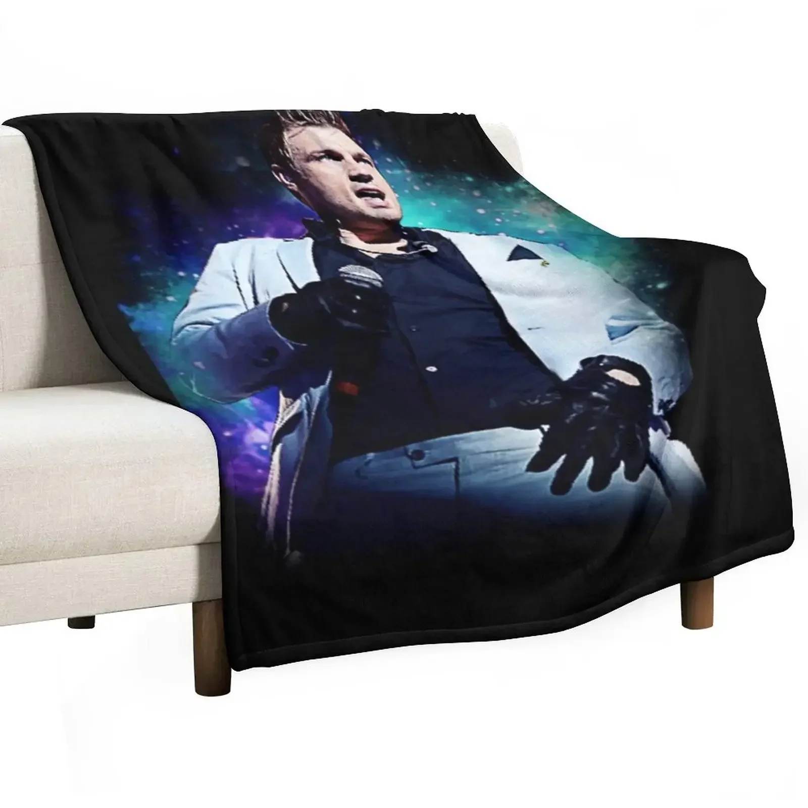 Nick Carter Galaxie Throw Blanket Bed Decorative Throw Soft Thins Beautifuls Soft Beds Blankets