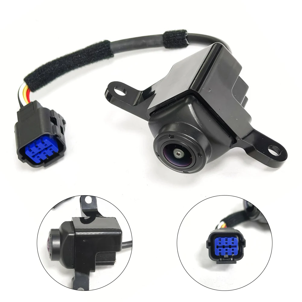 Black Exterior Mirror Camera Made Of ABS Material 12V Voltage Quick Installation Process Non-deformed Structure