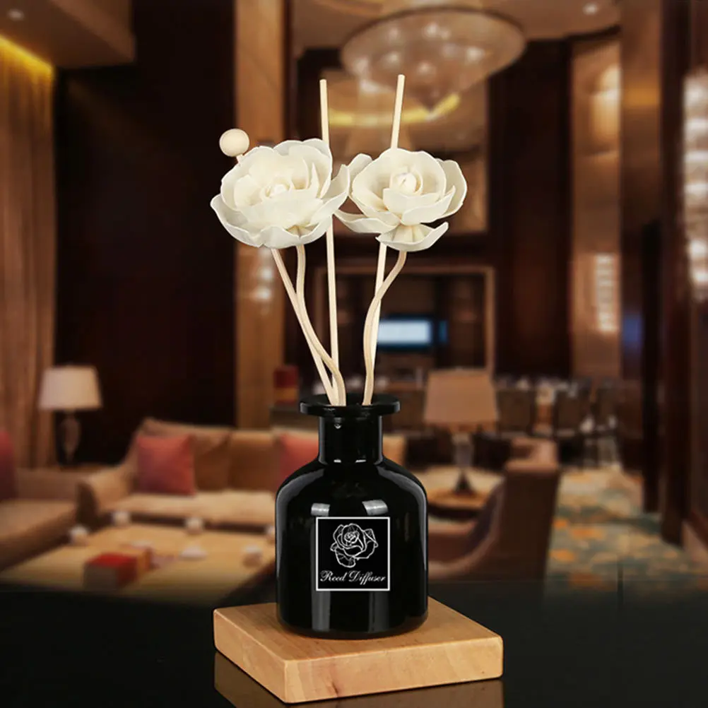 

6pcs Dried Aromatherapy Diffuser Flower Rattans Sticks Natural Wood Bead Rattan Vines For Home Bedroom Kitchen Decor