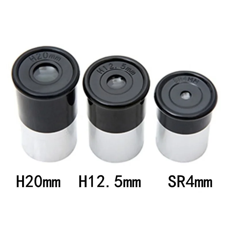 0.965inch Astronomical Telescope Eyepiece SR4/H6/F12/H12.5/H20mm Multi-Coated Thread Filter Barlow Lens Telescope Accessories