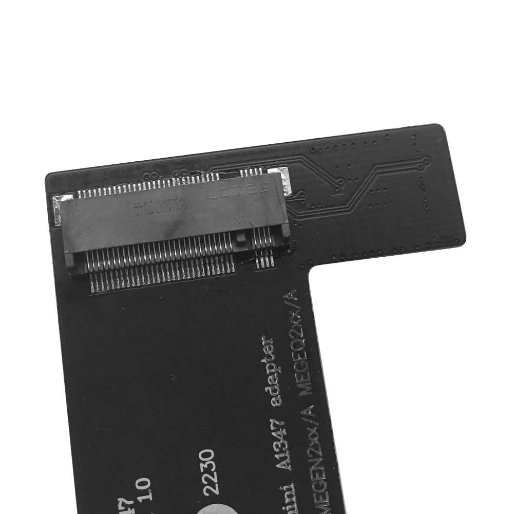 M.2 NVME SSD PCIE x4 x2 a PCI Express Card Riser Adaptador M Key para finales de 2014 Mini A1347 Tarjeta adaptadora para Apple