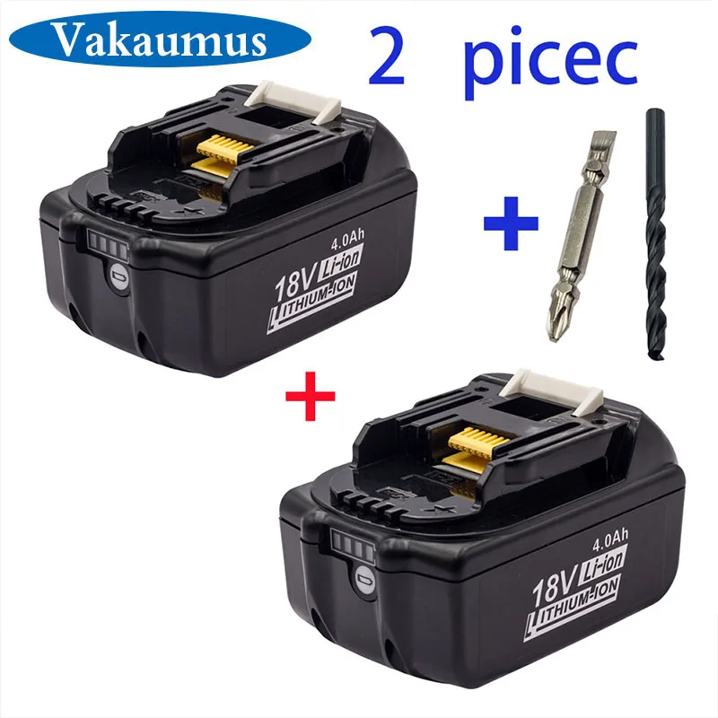 

Suitable FOR Makita 18V Lithium 4000mah Battery BL1830 B 1840 1850 Hand Electric Drill Wrench Power Tool