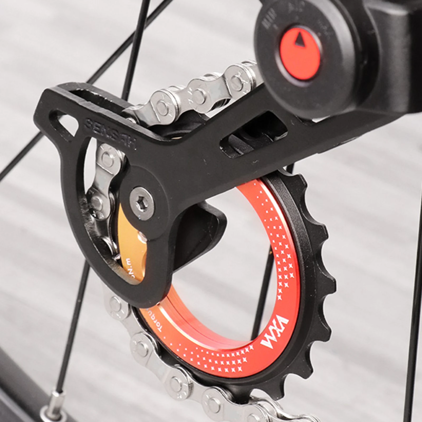 

18T Rear Derailleur Ceramic Pulley 9/10/11 Speeds Hollow Eccentric Pulley Wheel for Shimano R8000 R7000 MTB Road Bicycle Part