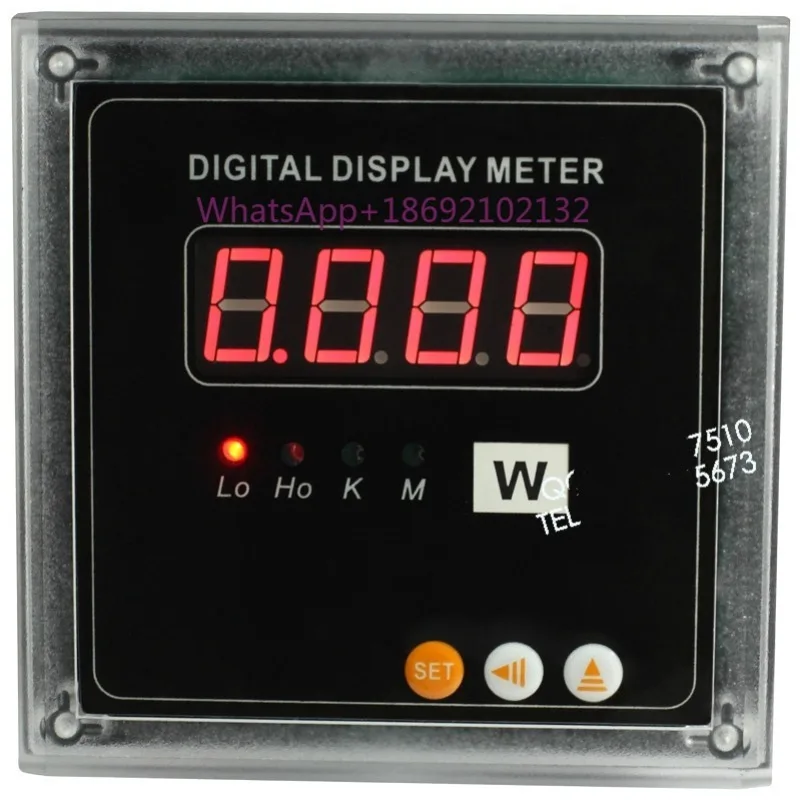 Single Phase Digital Active Power Meter/digital AC Power Meter/optional Alarm, Communication, Transmission and Other Functions