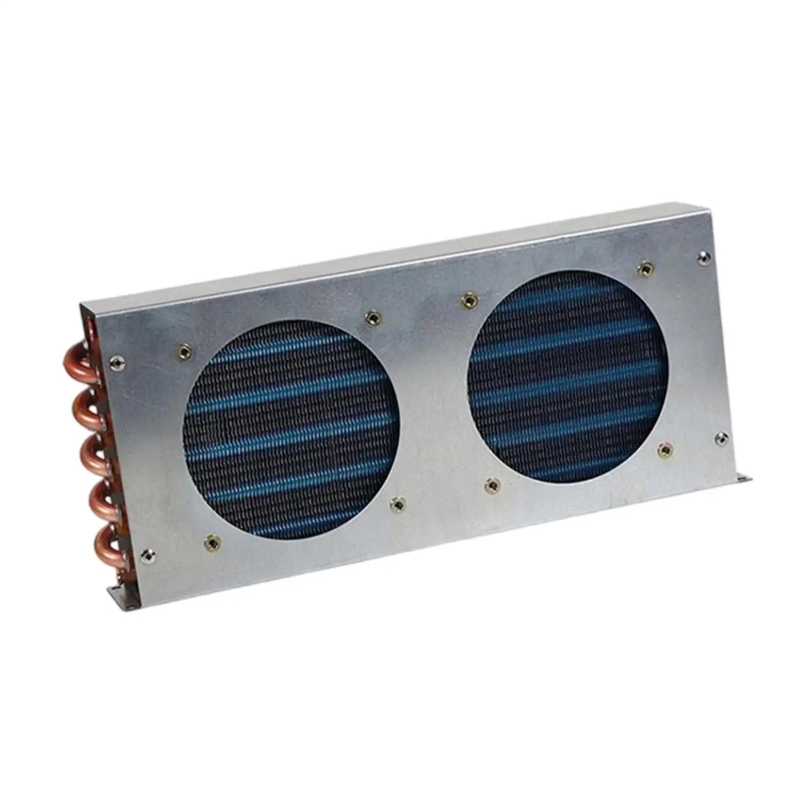 Universal Aluminum Fin Metal Tube Cooling Radiator Air and Water Condenser for Refrigerator Freezer Use
