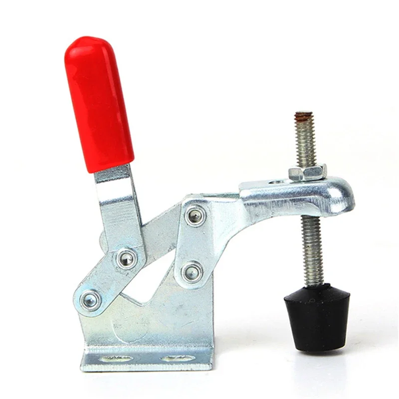 1/2/3/4pcs Veloce GH13009 30kg 66.1lbs U Clip di Metallo Toggle Morsetto Asta Braccio Verticale Saldatrice Funzionamento Attrezzature Elettroniche