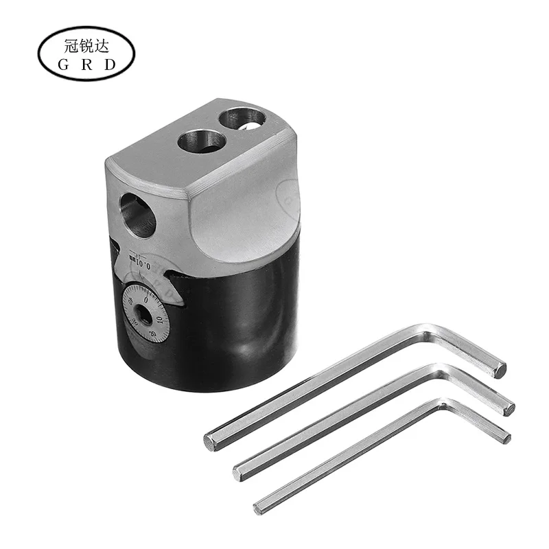 1set F1 2inch 50mm boring head+1pcs Morse holder+9pcs 12mm boring bar F1-50mm Boring head for cnc lathe bored boring tool set