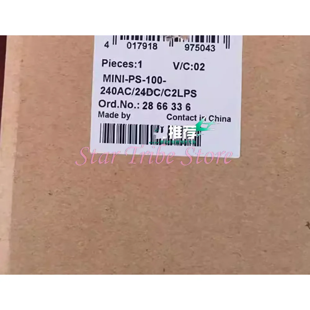 

For Phoenix Power Supply 2866336 MINI-PS-100-240AC/24DC/C2LPS 24 V DC/100 W