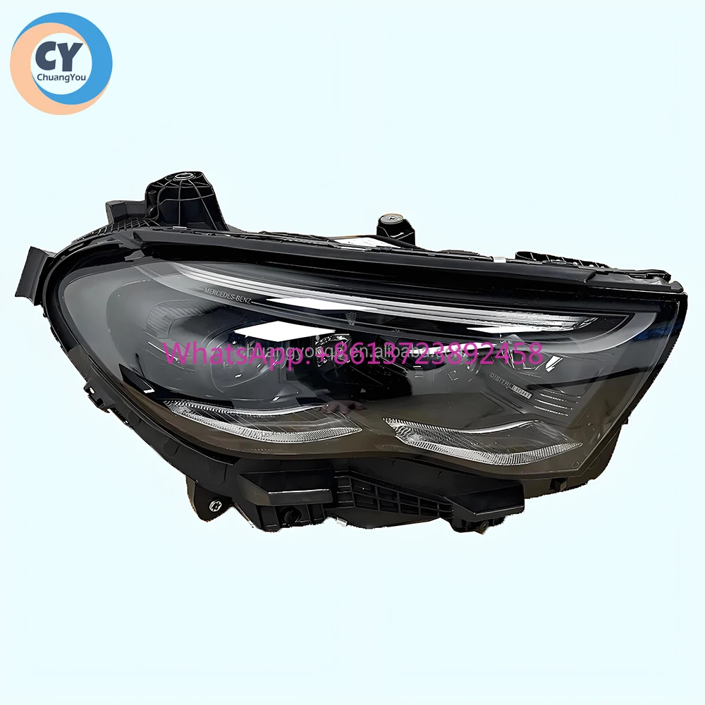 

For Mercedes-benz E-Class AMG W214 Original Digital Headlight Lens 2024 2025 E53 E63 E400 Headlamp Coupe 214 Geometric Light