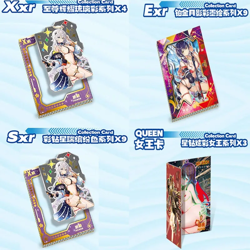 2023 New Goddess Story Cards Beautiful And Elegant 2 Booster Box Tcg Card Sleeve Kawaii Girl Game Anime Gift Toys
