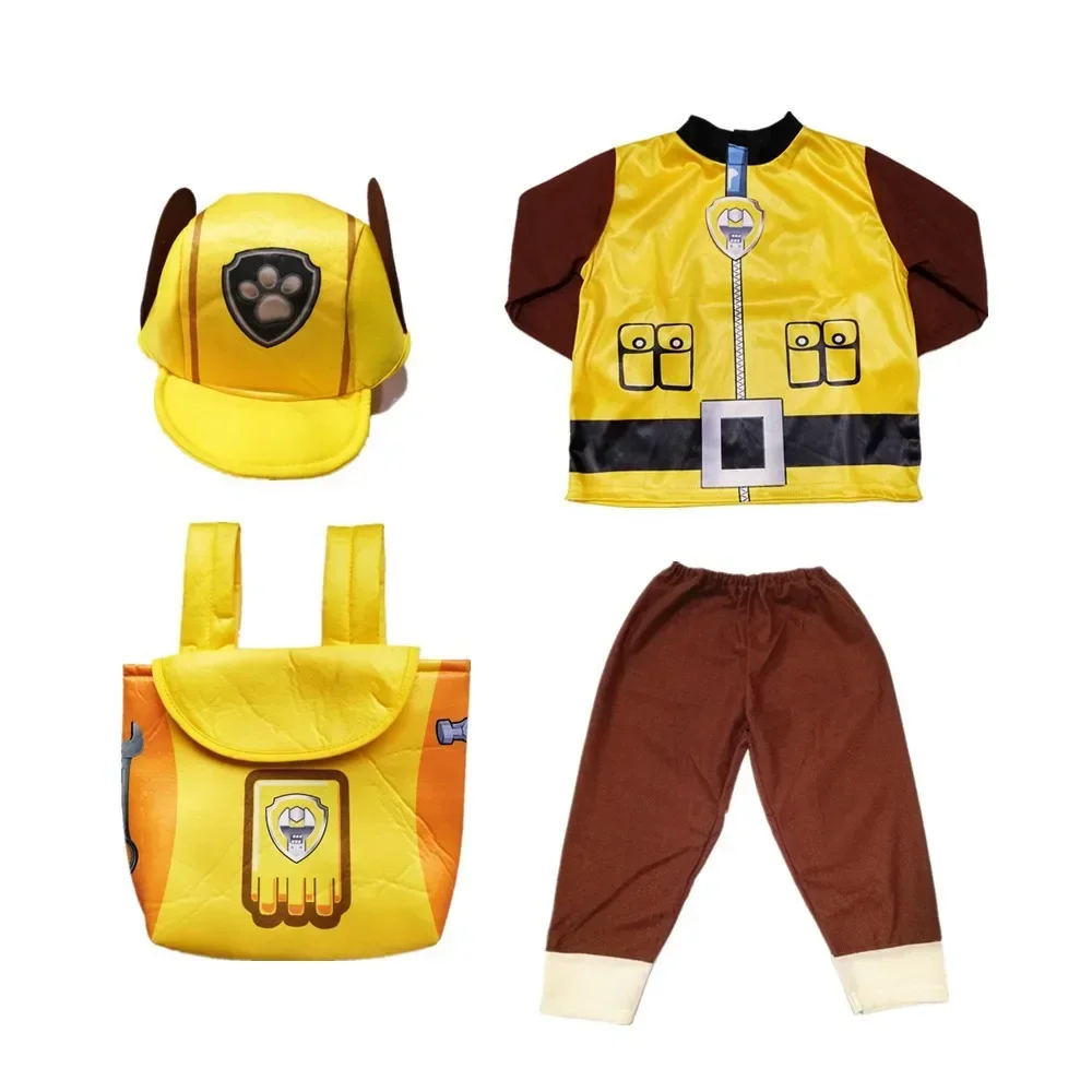 New Boy Girl Rocky Rubble Skye Marshall Zuma Chase Cosplay Costume Halloween Purim Child Kid Birthday Party Gift Fancy Dress view 5