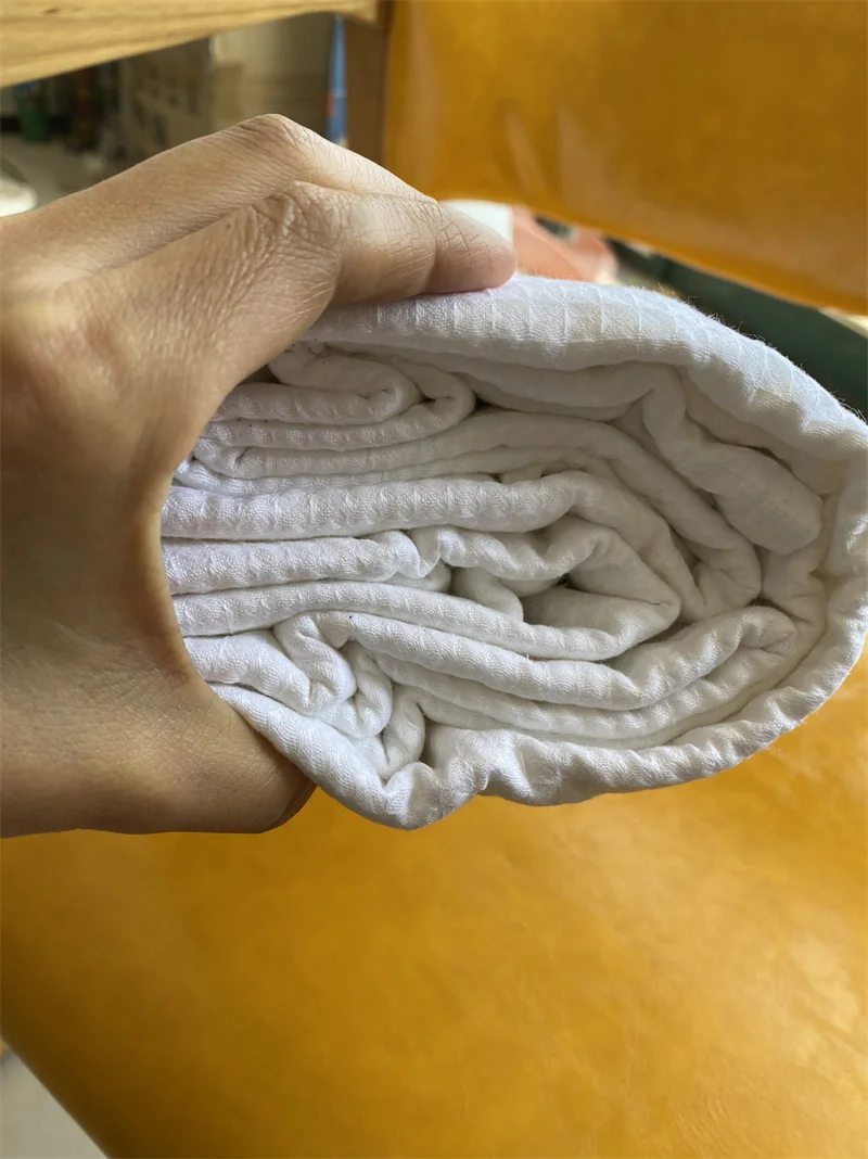 

Thiened Pure Cotton Honeycomb Bed eet Anti-Slip Sp Single Large Honeycomb Bed Cover Chinese Sle Color Bedding