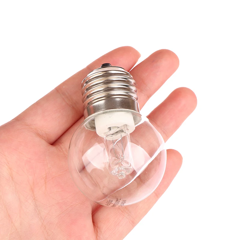 E27 40W Oven Lamp Light Microwave Oven Bulbs 220v High Temperature Resistant 500 Degree For Display Cabinet Toaster Light Bulb~