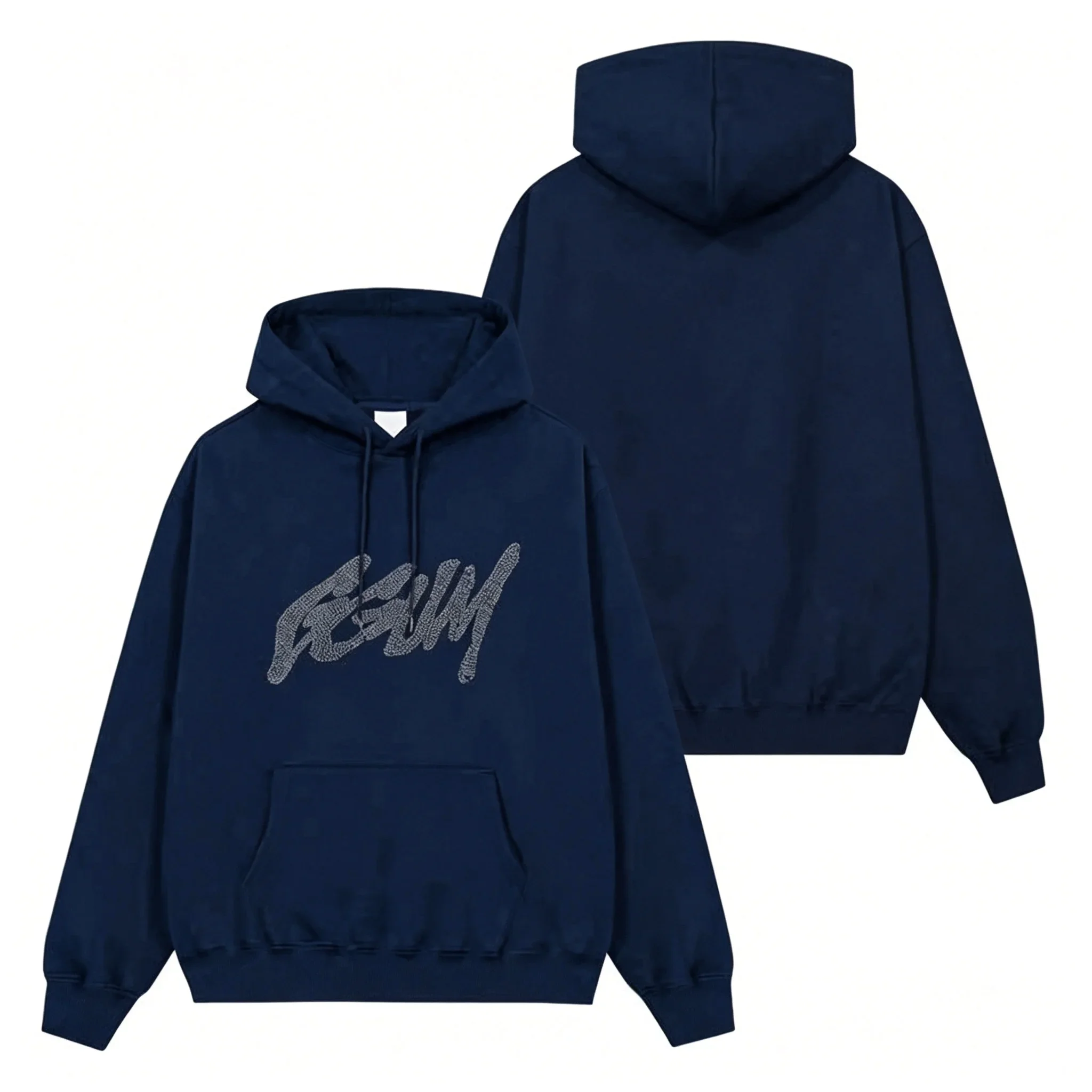 KPOP ins 2026 neuer STIL YEONJUN GGUM Print Kapuzenpullover für Damen, Lost in Space Hoodie, Rundhals, lockerer, WARMER Pullover, OVERSIZE-KLEIDUNG – Detail 23