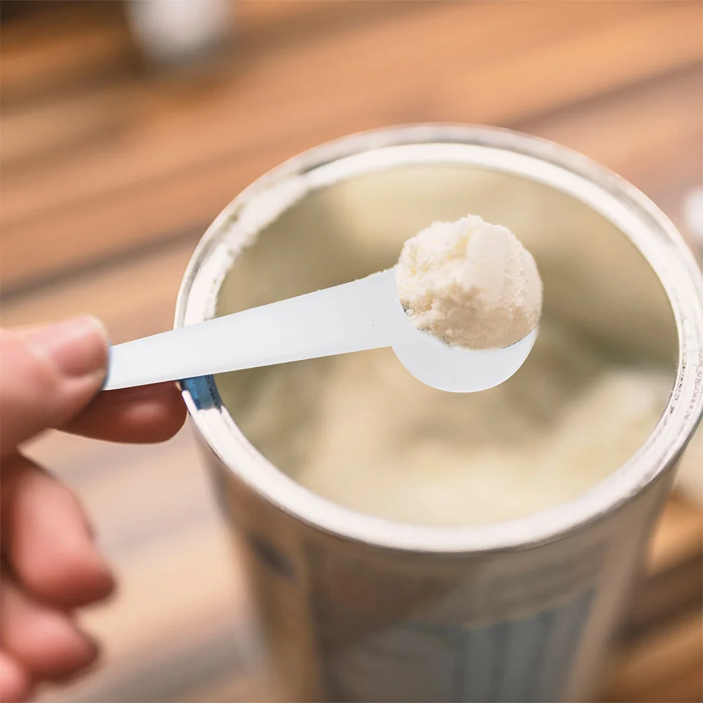 

50pcs Milk Powder Measuring Spoons 10G Protein Scoop Coffee Powder Seasoning Salt Sugar Portable Lightweight Camping Outdoor Use