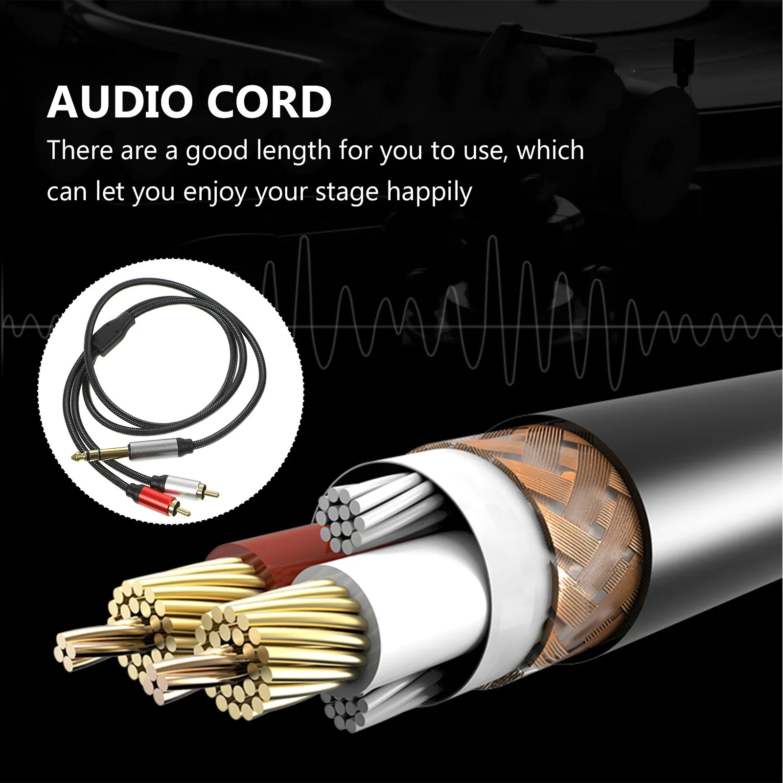 Premium Audio Transferring Cable Robust Tinned Copper Construction Stable Signal Transfer Xlr Audio Cord for Studio Sound