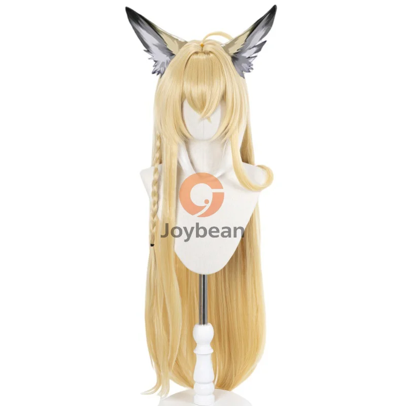 

Lentil - Arknights Characteristic Cosplay Wig | 1-meter Corn Fiber, Heat-Resistant, Pre-Stylized, Moldable, No Trim, Ready for G