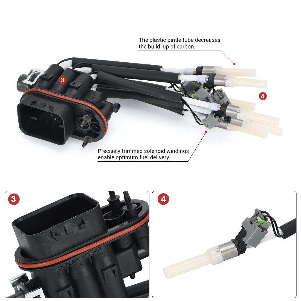 6-jaw Fuel Injector 12568332 19210688