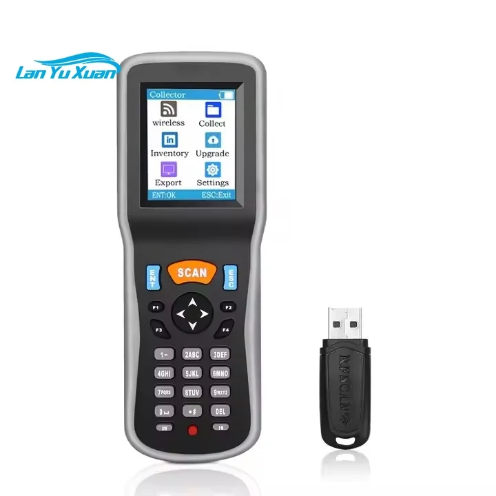 GTCODESTAR Data Collector Inventory Scanner Handheld 2D Barcode Reader Wireless Barcode Scanner for Warehouse QR Code Scanning