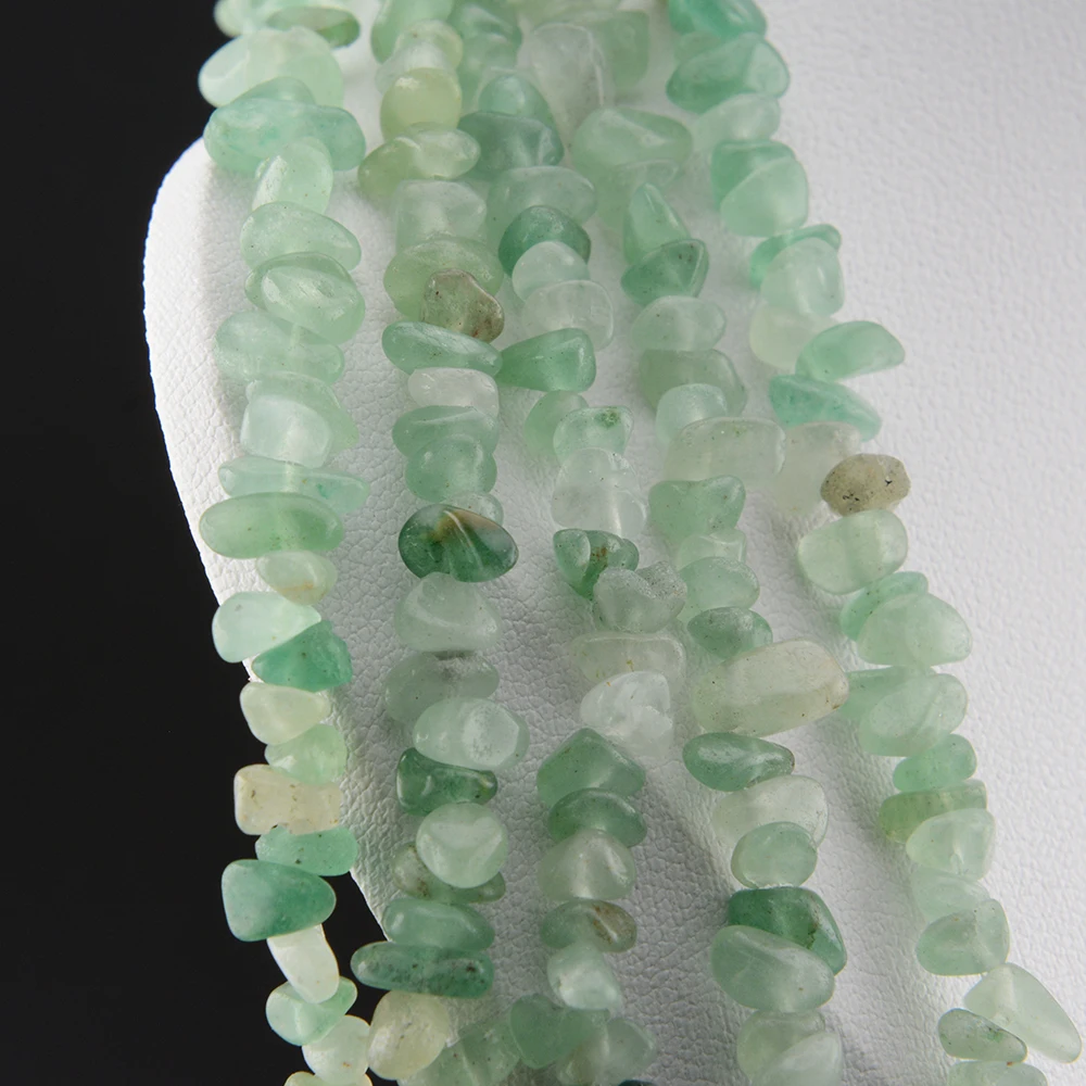 Natrural Green Aventurine Irregular Chip Beads 4mm-6mm ,Length 80cm,DIY Bracelet/Necklace For Jewelry Making