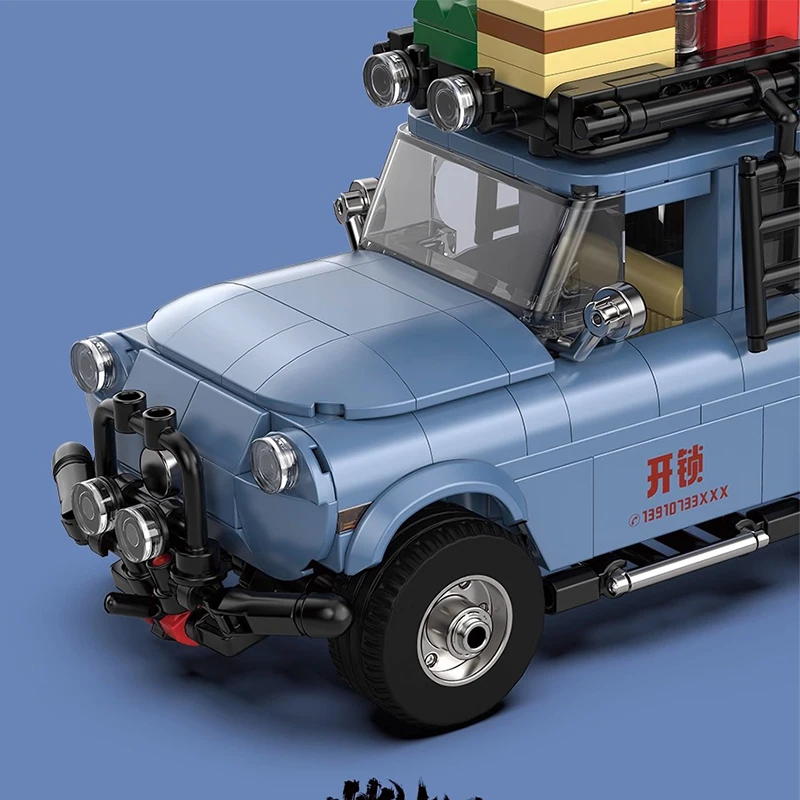 POWERBUILD PB8859 1:32 outil voiture débouchant les véhicules d'égout modèle ensemble blocs de construction assemblage Collection jouet cadeau de noël