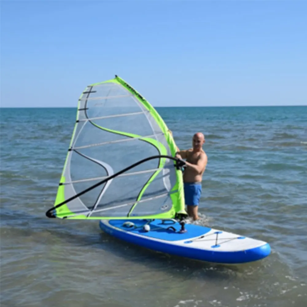 Wholesale Big Surfboard Inflatable Windsurfer Stand Up Paddle Board With Sail