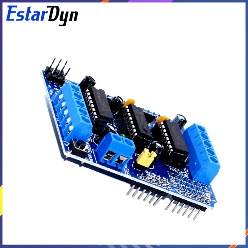 L293D Motor Drive Shield dual for Duemilanove, Motor drive expansion board