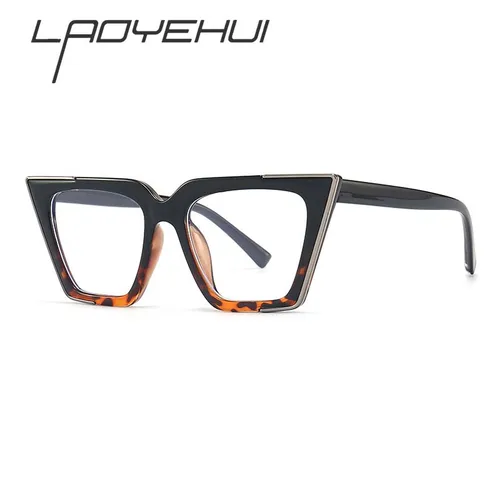 Imagen 2 del producto Gafas graduadas para mujer, anteojos clásicos de ojo de gato para miopía, anteojos de lujo antirayos azules para computadora, gafas de lectura ópticas