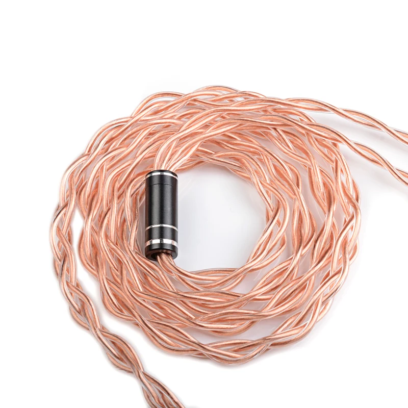 NICEHCK GCT5 Kabel Earphone 5N OCC Peningkatan Kawat Speaker Mini 3.5/2.5/4.4Mm MMCX/QDC/0.78Mm 2Pin untuk IEM Lofty Abadi S12 FD3 Pro