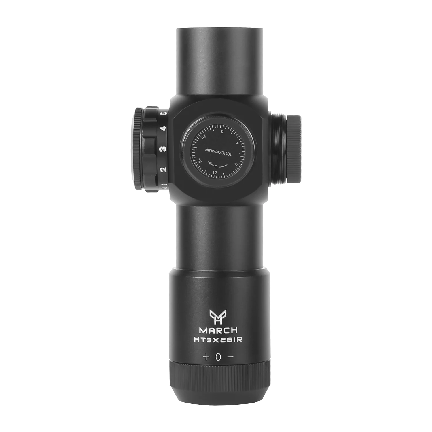 Óptica de marca, mira telescópica para Rifle táctico, punto rojo, mira telescópica Airsoft, deporte al aire libre, caza, HT 3X28IR, tiro, Glock, mira para pistola