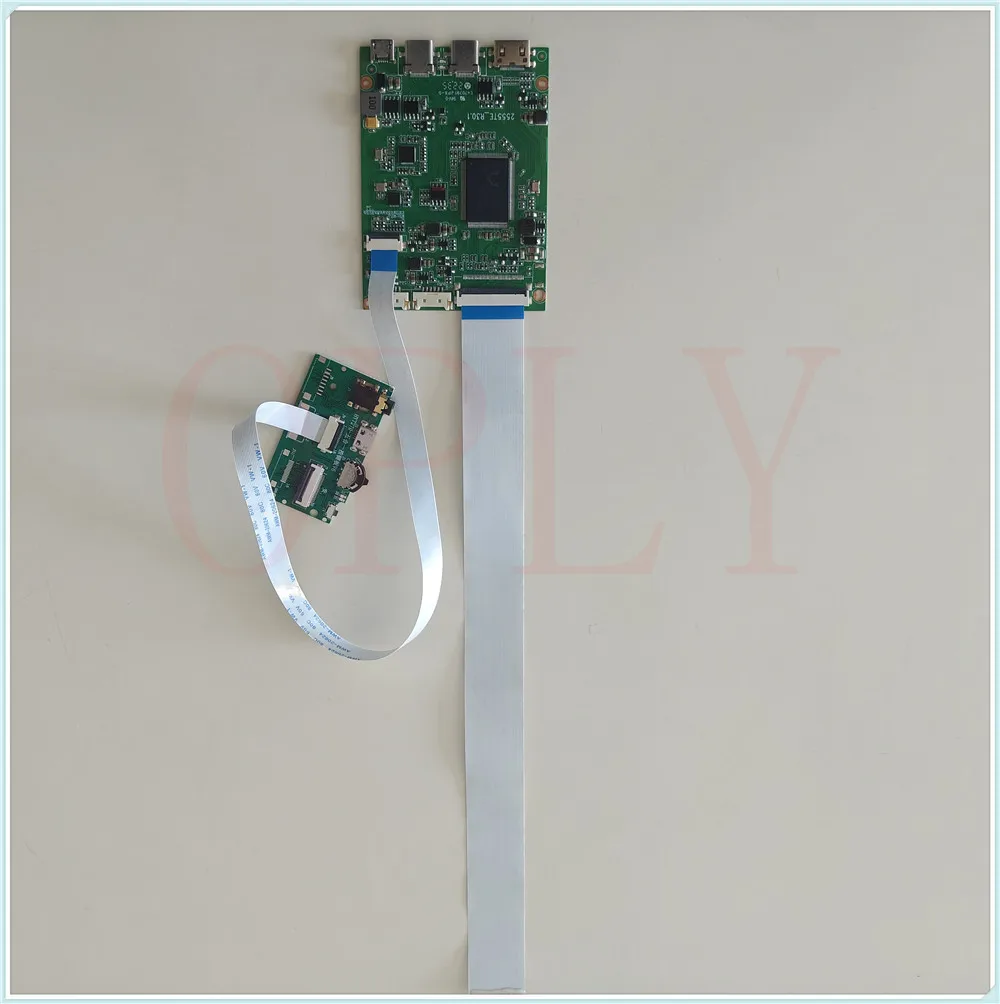 

For NE173QHM B173QTN01 17.3" 2560X1440 LVDS Laptop Screen EDP Controller Board kit MINI HDMI-compatible type-c Micro USB