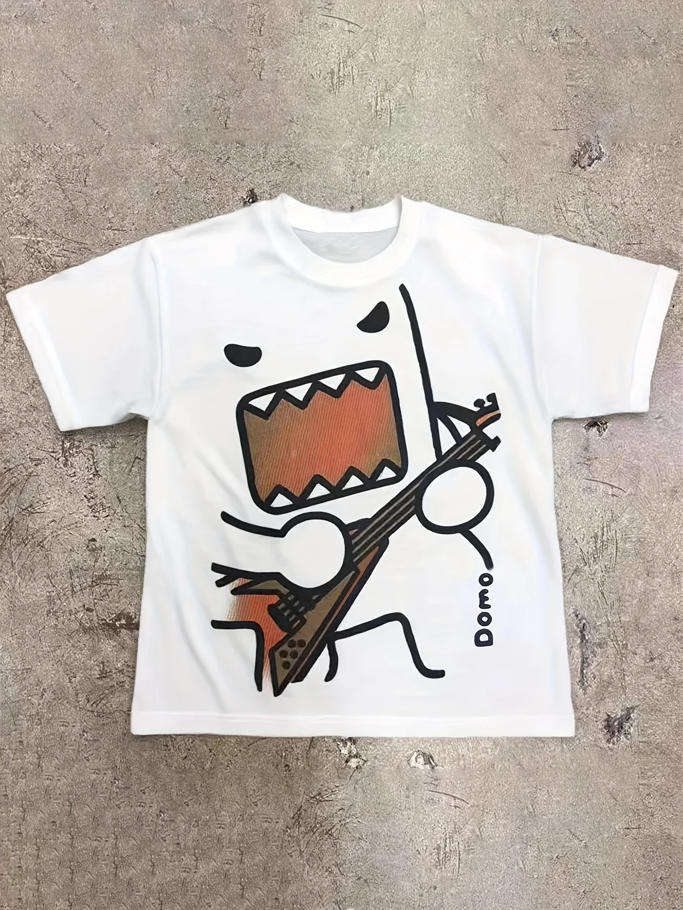 Y2k Anime Grafik T Shirt Weiß T Augen T-shirt für Männer Baumwolle Weiche Unisex Tops Harajuku Grafik T Shirts