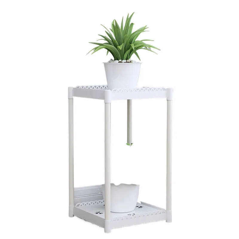 Multi-storey Flower ShelfIndoor Special Balcony StandMulti-pot Rack for FlowersPlastic Window Frame Racks New Arrivals