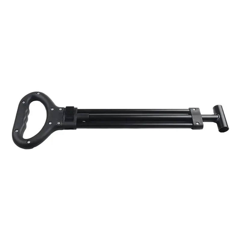 WORTHOWN-Camping Wagon Cart Pull Handle Replacement, Extendable Rod With Handle, Telescoping Design