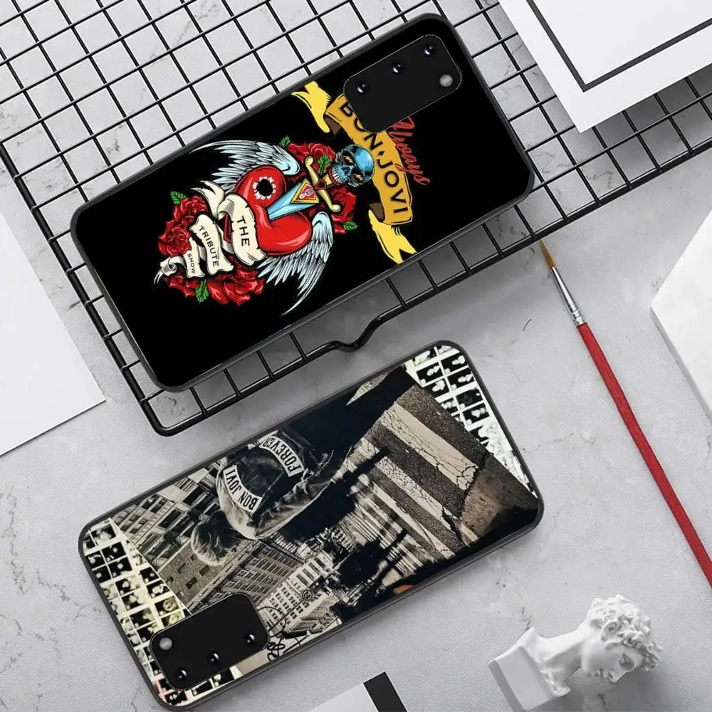 เคสโทรศัพท์ลายวงร็อคคลาสสิก B-Bon J-Jovi สำหรับ Samsung S 24 Fe 25 Ultra Plus 20 Lite 21 30 22 23 24 22 Ultra 5G