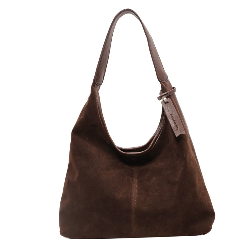 Bolso de hombro de gran capacidad para mujer, bandolera de cubo texturizada, informal, de alta calidad, versátil, de lujo, a la moda