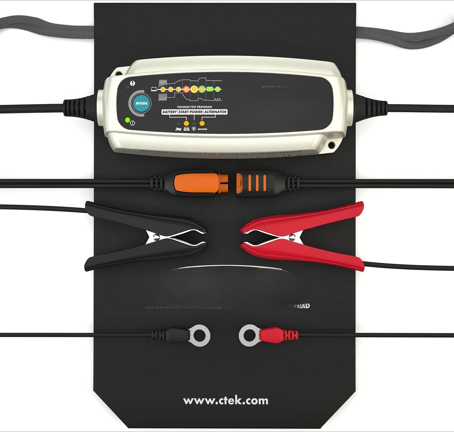 4.3 Test & Charge, 12 Volt Fully Automatic Charger with Unique Battery and Alternator Testing, Ideal for Long Term Storage