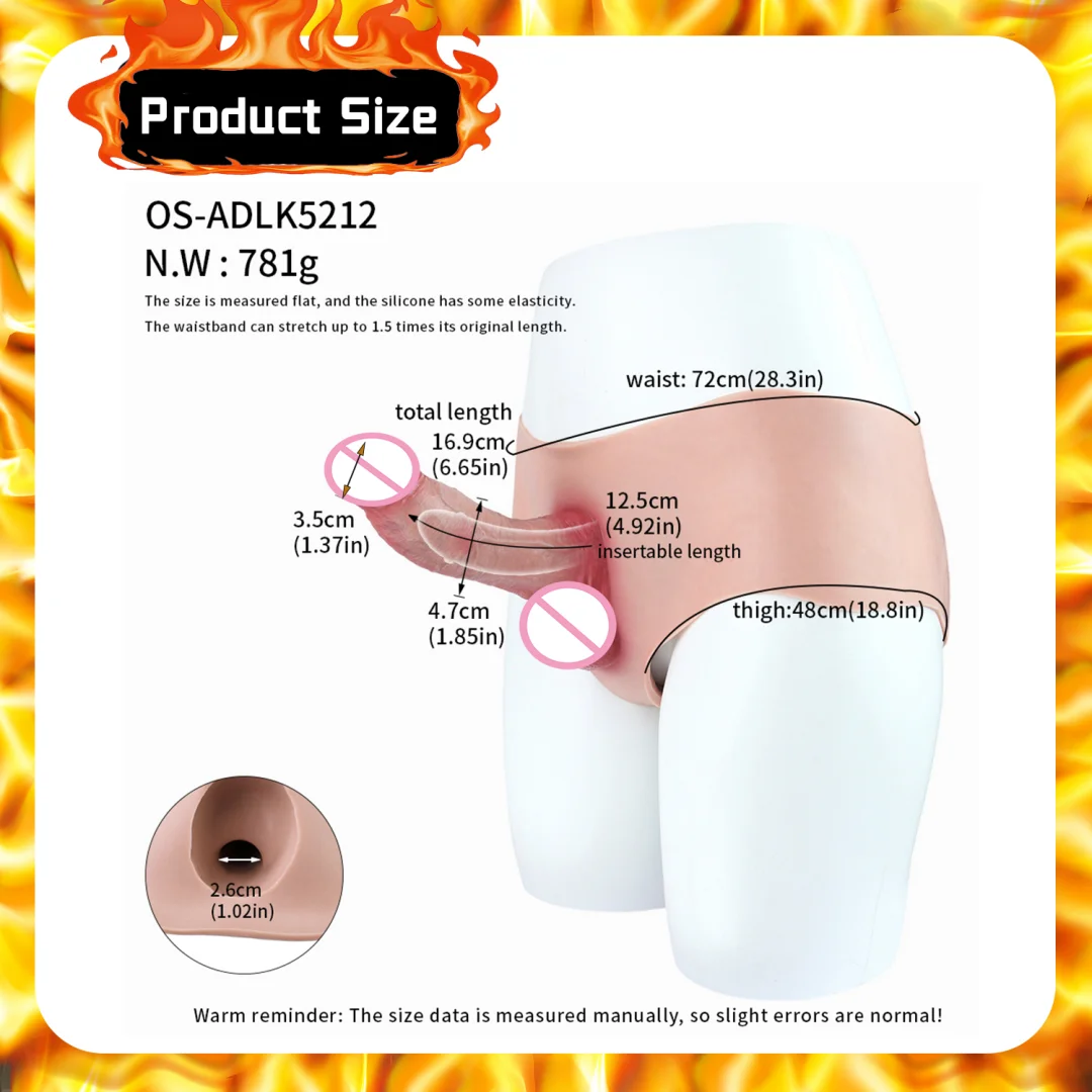 6.65in القضيب كم واقعية سميكة يمكن ارتداؤها جوفاء دسار كم الديك المكبر تسخير حزام سيليكون دسار موسع للأزواج