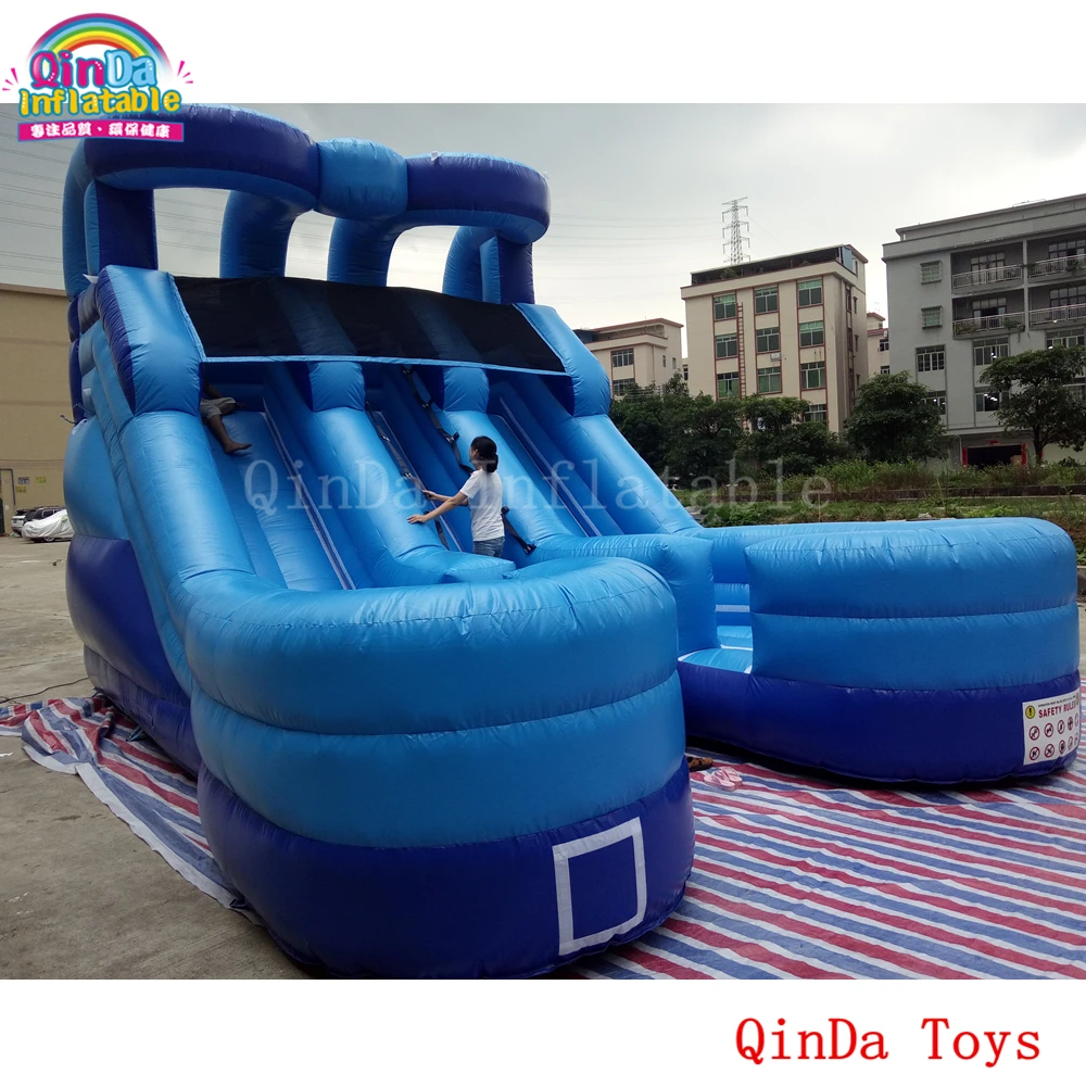 Top Sale Cheap 7*5*5.2M Inflatable Water Slide,Free Air Blower Inflatable Blow Up Slide For Sale