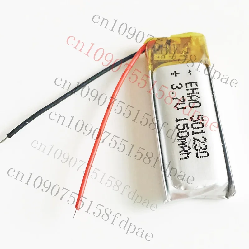 

OK 3.7V 150mAh lipo Li Polymer Battery Rechargeable For MP3 Smart Watch GPS 501230