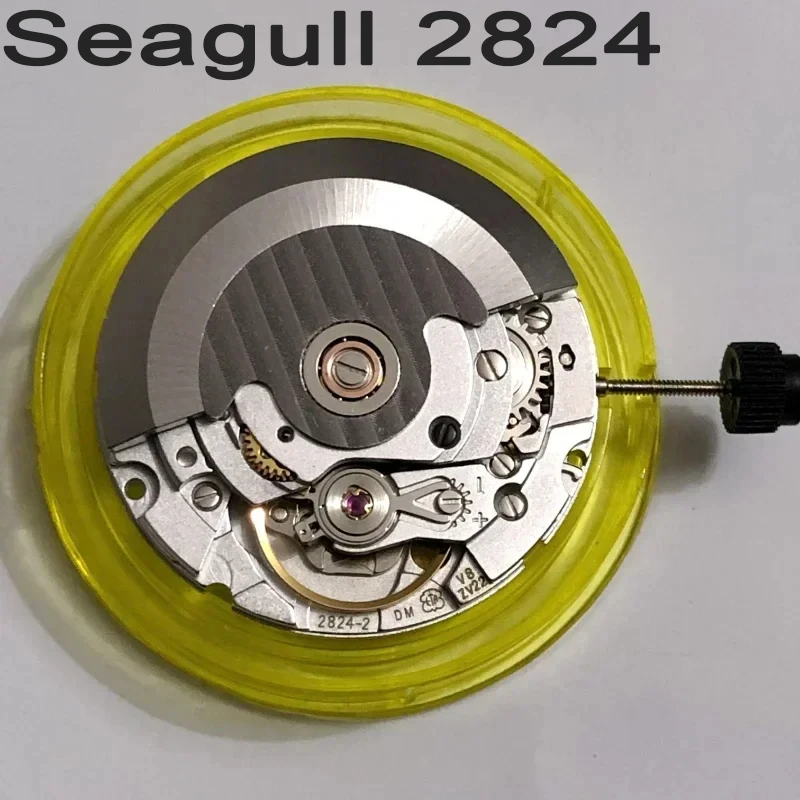 Новый китайский механизм Seagull ETA2824-2 Seagull 2824, механизм набора текста V8, аксессуары для часового механизма