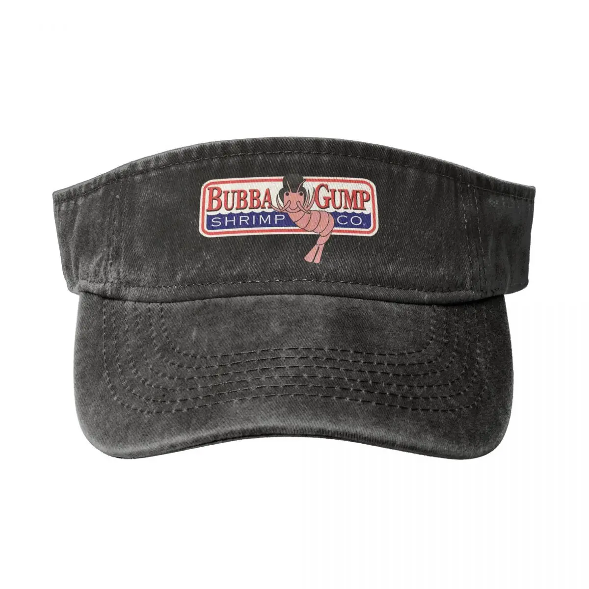 Bubba Gump 새우 빈 탑 야구 썬 캡, 조절 가능한 야구 모자, 여름