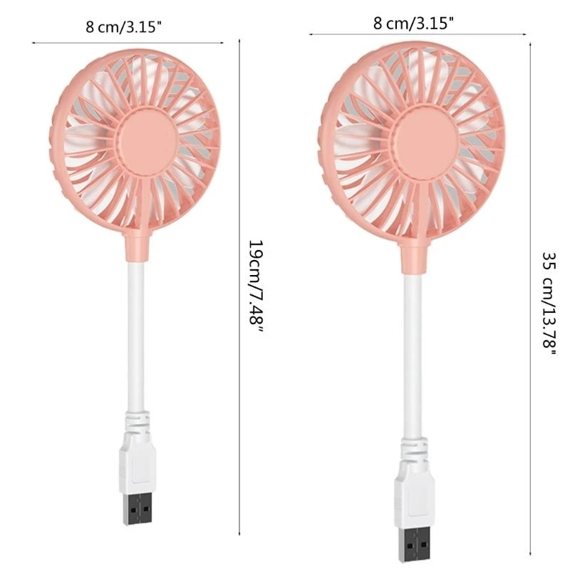 مروحة صغيرة كتم الصوت أدوات التبريد التوصيل والتشغيل مراوح التبريد USB المحمولة طالب عنبر مروحة محمولة باليد