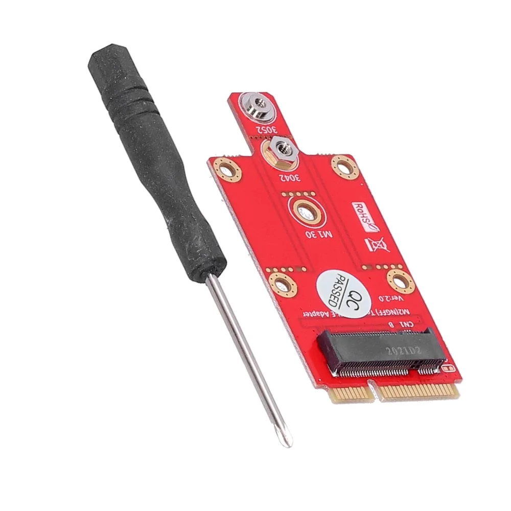 Plug and Play M.2 B Key To Mini PCIE Card Universal Portable PCIE Adapter Header Expansion Module for for 3G 4G 5G
