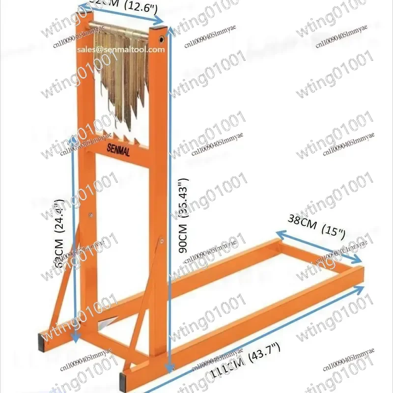 Thickened Portable Foldable Wood Stand for Turner Saw Horse Saw Frame